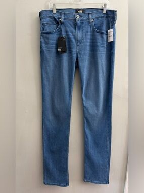 *New* Paige Federal Slim Straight Jeans, Size 34 Regular